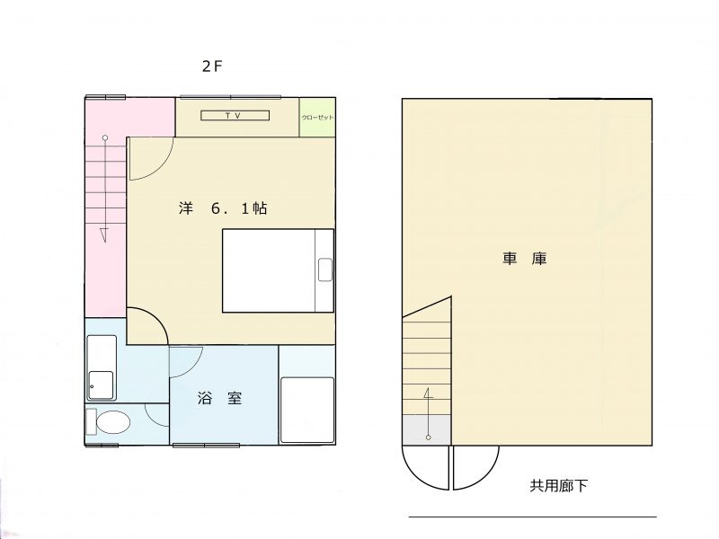 かくれ宿 やすらぎ荘 201号室
